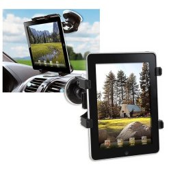 Techly Universal Car Sucker Stand Til Tablet 7-10,1" I-Tablet-Vent