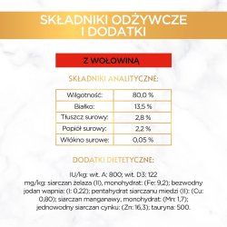 PURINA Gourmet Gold Succulent Delights Beef - vdfoder til katte - 85g