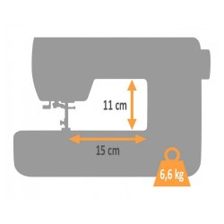 Husqvarna Viking Emerald 116 Symaskine