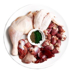 3COTY Chicken with spirulina Senior - vd kattefoder - 80g