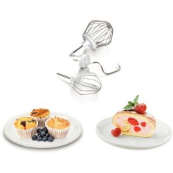 Bosch Styline foodprocessor 900 W 3,9 L Rustfrit stl, Hvid