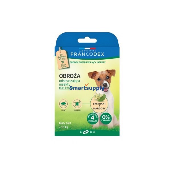 FRANCODEX FR179171 hunde- og kattehalsbnd Hund Loppe & tge halsbnd