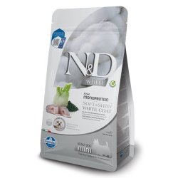 FARMINA N&D Havaborre, Spirulina og Fennikel Adult Mini - trfoder til hunde - 2 kg