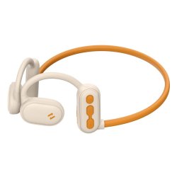 Havit E553BT  Luftledningshovedtelefoner med bent re, beige
