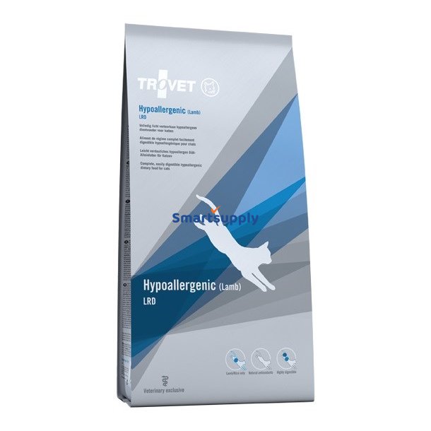 Trovet Hypoallergen Lrd Med Lam - Trfoder Til Kat - 3 Kg
