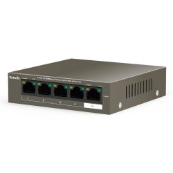 Tenda Tef1105-4-63W Netvrksswitch Ustyret Fast Ethernet (10/100) Desktop/Vgmonteret Gr