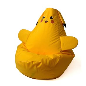 Pikachu gul Sako taske pouffe L 105 x 80 cm