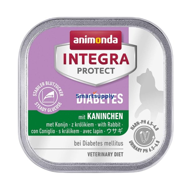 Animonda Integra Protect Diabetes Rabbit - Vdfoder Til Katte - 100G