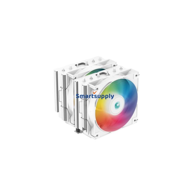 Deepcool Ag620 Wh Argb Processor Luftkler 12 cm Hvid 1 Stk