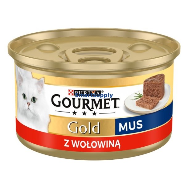 Gourmet Gold Beef - Vdfoder Til Katte - 85G