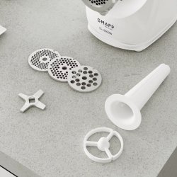 Kdhakker med makulator 489.81 SMAPP Hvid