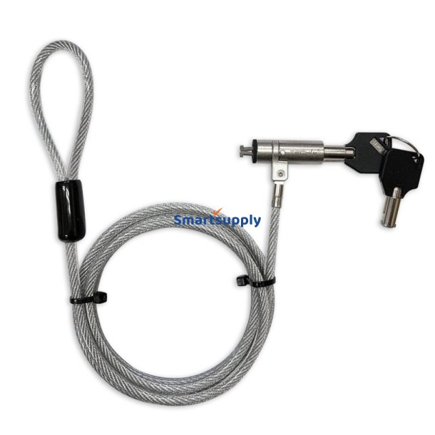 Techly IQ-LOK-15-K kabells Slv 1,8 m