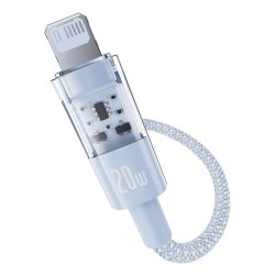 Baseus Gem USB-C til iP hurtigopladningskabel 2 m 20 W Bl