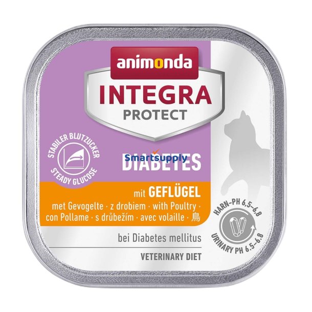 Animonda Integra Protect Diabetes Kylling - Vdfoder Til Katte - 100G