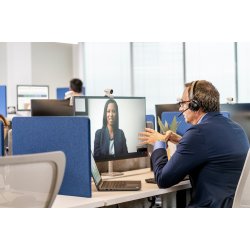 POLY Voyager 4320 headset med Microsoft Teams-certificering + BT700-adapter + ladestation