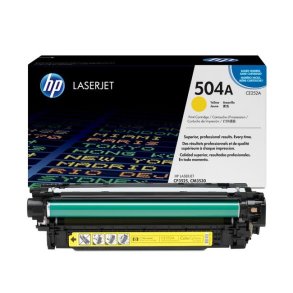 HP 504A Gul toner 7.000 sider CE252A original