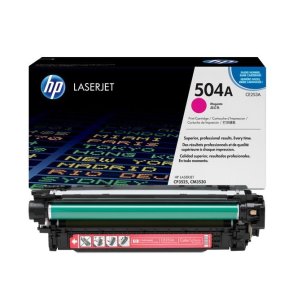 HP 504A Magenta toner 7.000 sider CE253A original