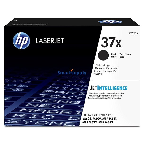 HP 37X toner 25.000 sider CF237X original