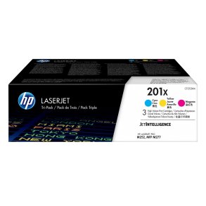 HP 201X CMY toner 3 stk HP CF253XM original multipakke