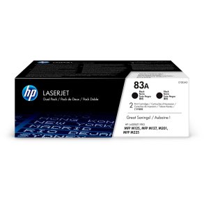 HP 83A toner 2 stk 3.000 sider CF283AD original multipakke