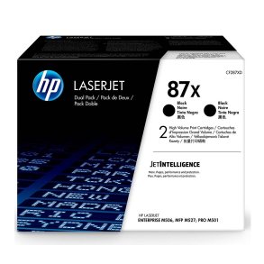 HP 87X toner 2 stk 36.000 sider CF287XD original multipakke