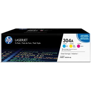 HP 304A toner 3 stk CMY 8.400 sider original multipakke