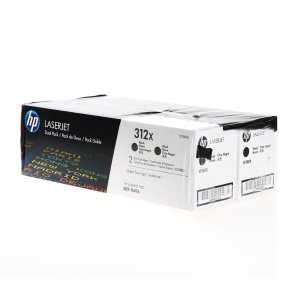 HP 312XD Sort toner 2 stk 8.800 sider original multipakke