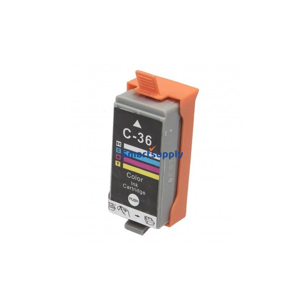 Canon CLI-36 Farve blkpatron 12,5ml kompatibel