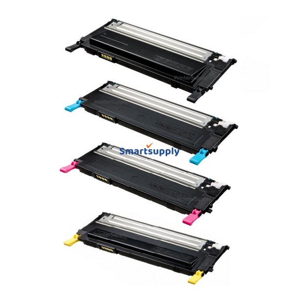 Samsung P4072C / SU382A toner BCMY 4 stk 4.500s kompatibel