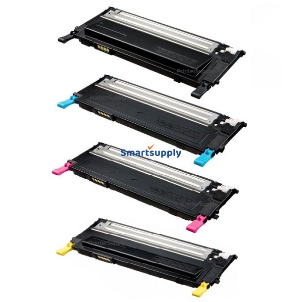 Samsung P406C / SU375A toner BCMY 4 stk 4.500s kompatibel