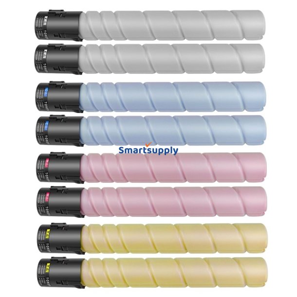 Lexmark CS92x / CX92x BCMY toner 8 stk kompatibel rabatpakke