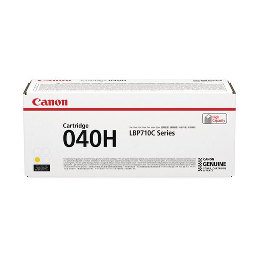 Canon 040H Gul toner 10.000 sider original