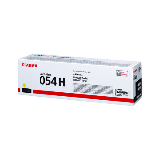Canon 054H Gul toner 2.300 sider original