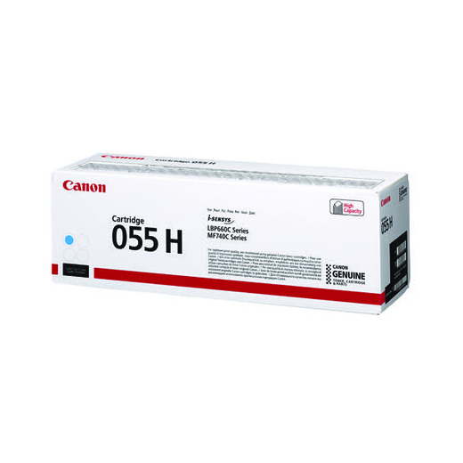 Canon 055H Cyan toner 5.900 sider original