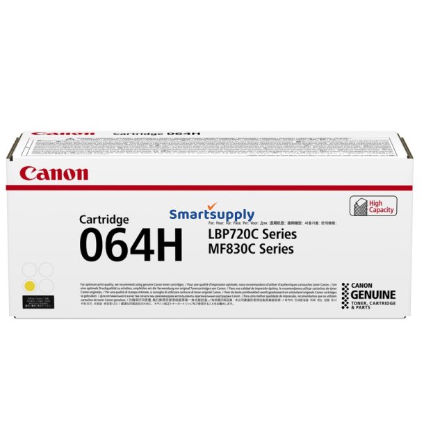 Canon 064H Gul toner 10.400 sider original