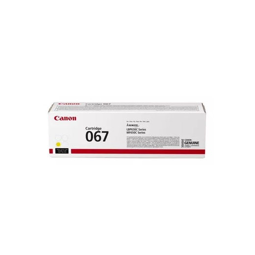 Canon 067 Gul toner 1.350 sider original
