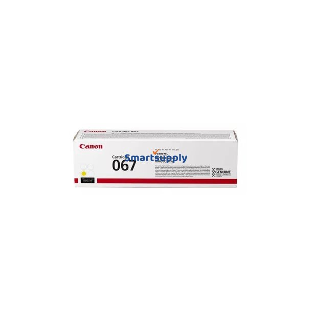 Canon 067 Gul toner 1.350 sider original