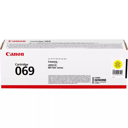 Canon 069 Gul toner 1.900 sider original