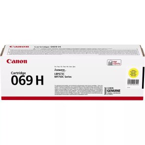 Canon 069H Gul toner 5.500 sider original