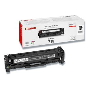 Canon 718 Sort toner 3.400 sider original