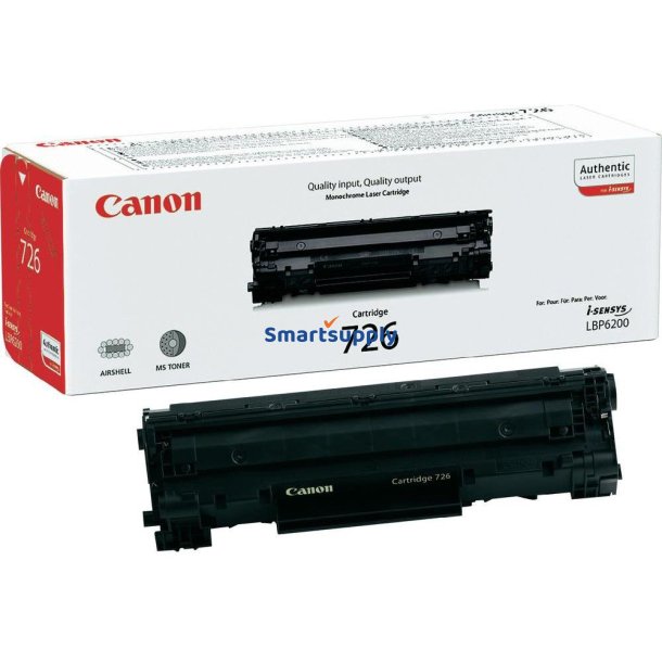 Canon 726 toner 2.100 sider original