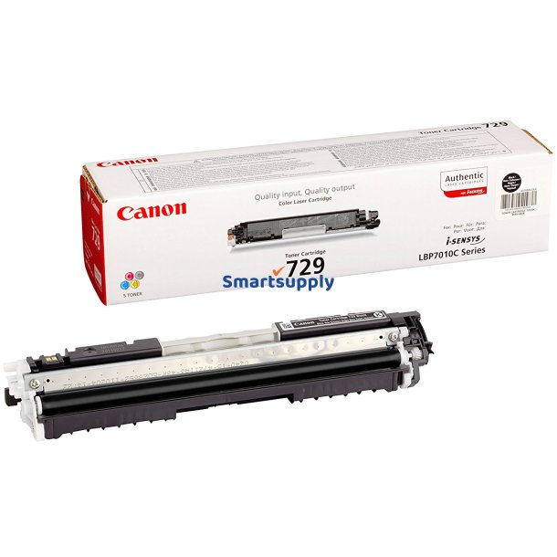Canon 729 Sort toner 1.200 sider original