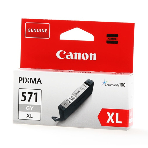 Canon CLI-571 XL Gr� bl�kpatron 11ml original