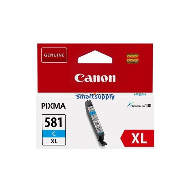 Canon CLI-581 XL Cyan bl�kpatron 8,3ml original