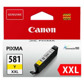 Canon CLI-581 XXL Gul blkpatron 11,7ml original
