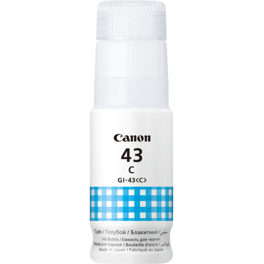 Canon GI-43C Cyan bl�kflaske refill 60ml original
