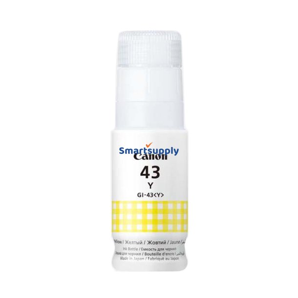 Canon GI-43Y Gul blkflaske refill 60ml original