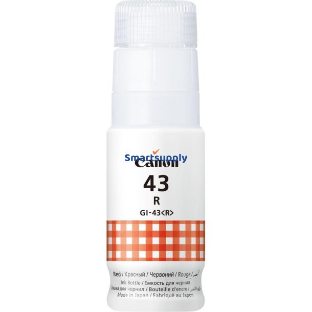 Canon GI-43R Rd blkflaske refill 60ml original