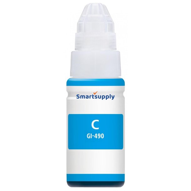 Canon GI-490 Cyan blkrefill 70ml kompatibel
