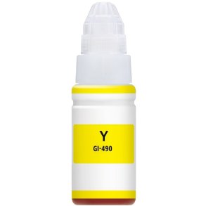 Canon GI-490 Gul blkrefill 70ml kompatibel